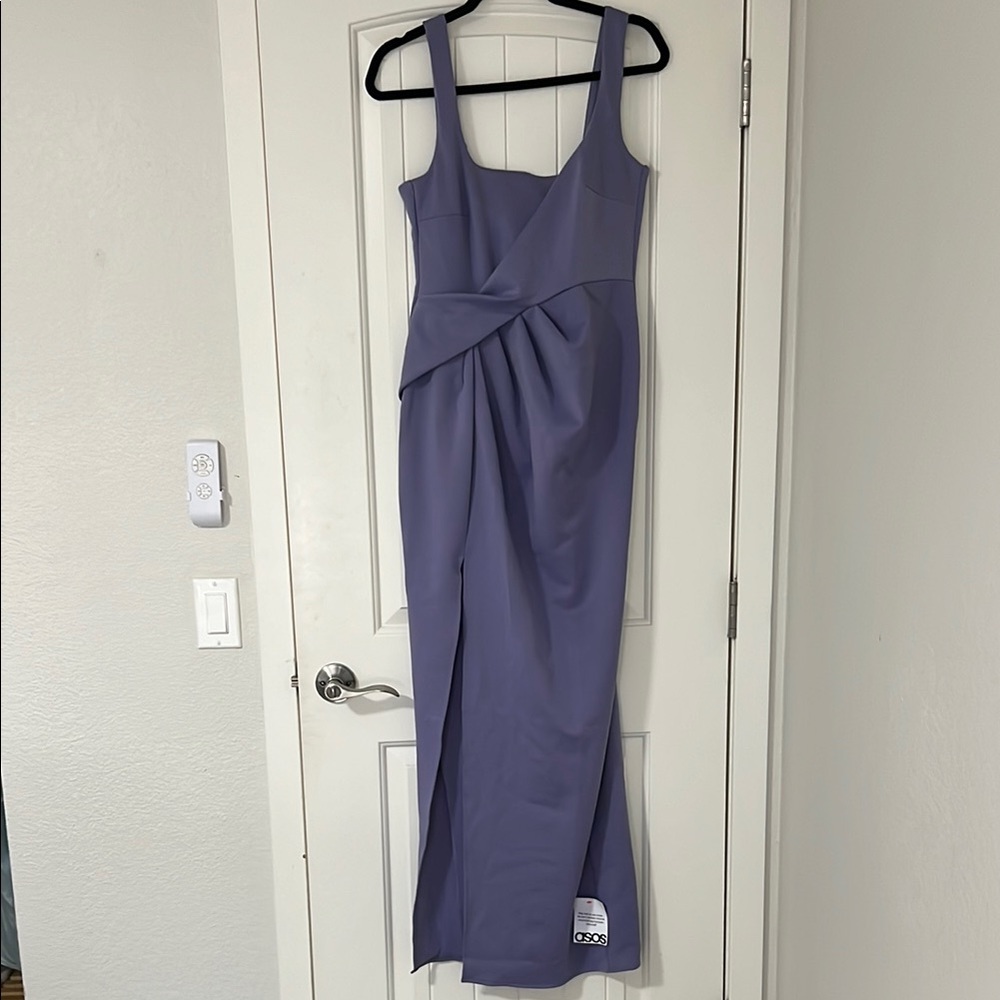 Elegant Purple Women's Dress